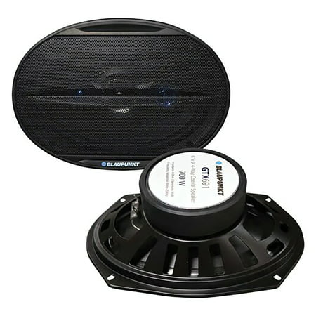 (comes in pair) Blaupunkt Car Speaker 6 x 9 inch 4-Way Coaxial Speaker 700 Watts