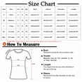thumbnail image 2 of USSUMA Womens Tank Tops Fashion Women's Casual V- Neck 1/2 Sleeve Solid T-shirt Top Blouse Casual Holiday Saving Sky Blue Polyester XL, 2 of 6
