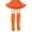 D09-Orange, variant on RMGVDSD Boys Girls Knee High Tube Socks Solid Color Stockings Soft Stretchable Over The Calf Socks Comfortable Kids Uniform Socks Cute School Clothes 7-12 Years