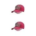 thumbnail image 4 of Guardoinrt Sun Protection Hat With Adjustable Strap And Fashionable Styles Multi-colors Rose red 2Set, 4 of 6