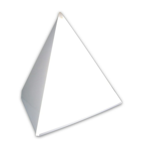 Northern Light Technologies Luxor - 10000 Lux Light Therapy Lamp - Full Spectrum Pyramid LED Lightbox Therapy Light for Natural Mood and Energy Enhancement, Sunlight Desk Lamp, White