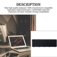 thumbnail image 4 of Teclado Methold a prueba de polvo para portátiles Compaq Presario CQ71 Negro Plástico, 4 of 6