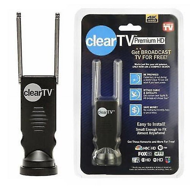 Clear Tv Premium Mini 4k Ultra HD Antena De Tv Transmisión De Tv Gratis Tv
