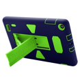 thumbnail image 6 of Fire 7 2017 Case, Mignova Heavy Duty Shock-Proof Protective Case Build In Kickstand For All-New Fire 7 Tablet (7th Generation 2017 Release) + Screen Protector Film and Stylus Pen (Navy Blue / Green), 6 of 8