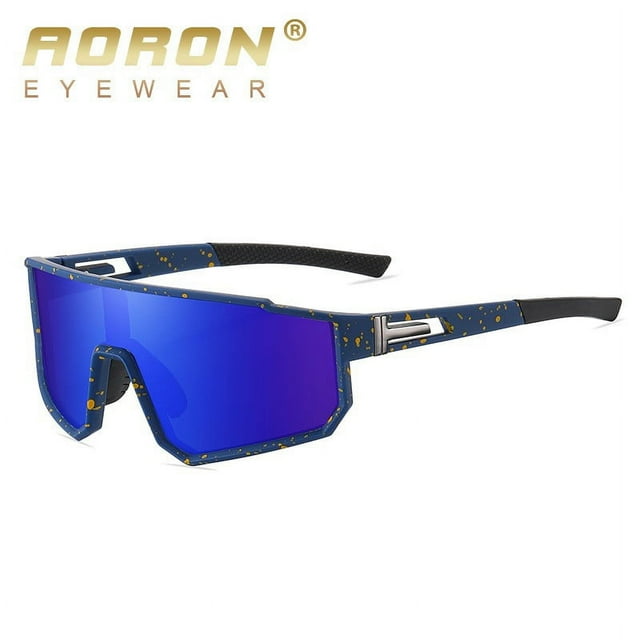 Xihbxyly Gafas de Sol Deportivas, Gafas Polarizadas para Exteriores, Gafas de Ciclismo Modernas y Coloridas, Montura Ligera, Ideales para Actividades de Béisbol, Golf y Running, El Regalo Perfecto pa