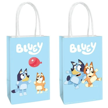 Various Printed Kraft Paper Party Favor Bags, 8 Counts