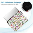 thumbnail image 2 of FORMRS 13"-13.3" Laptop Sleeve Protective Case Soft Carrying Quilted Computer Bag Cover, Various Vegetables Pattern, 2 of 7
