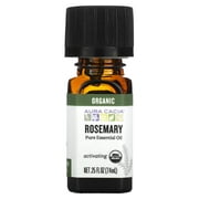 Aura Cacia - Organic Essential Oil - Rosemary - .25 Oz