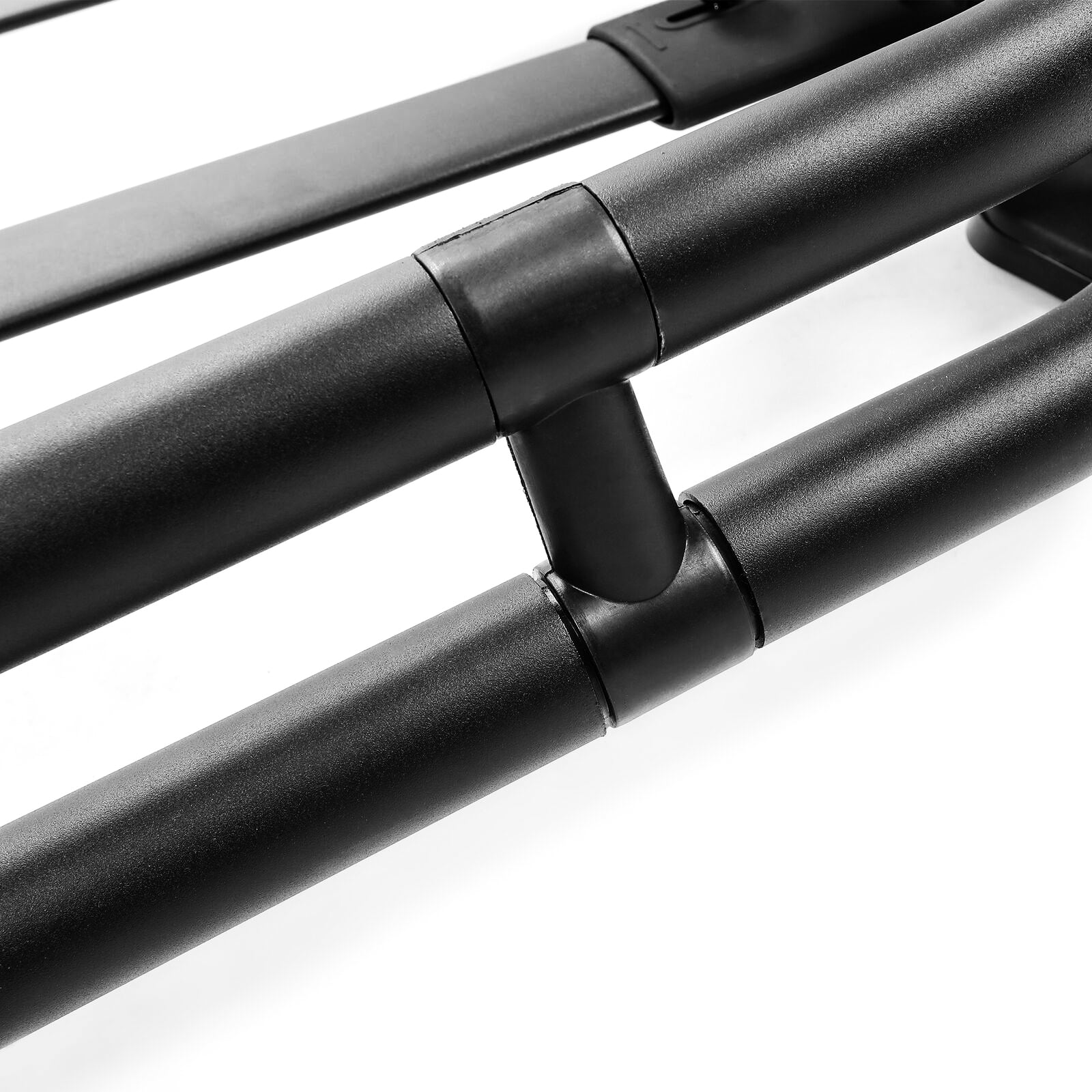 KOJEM Roof Rack Basket, Fit for 2010-2023 Toyota 4Runner, Rooftop Luggage Cargo Carrier, Extra Bar, Black Powder Coated, Aluminum