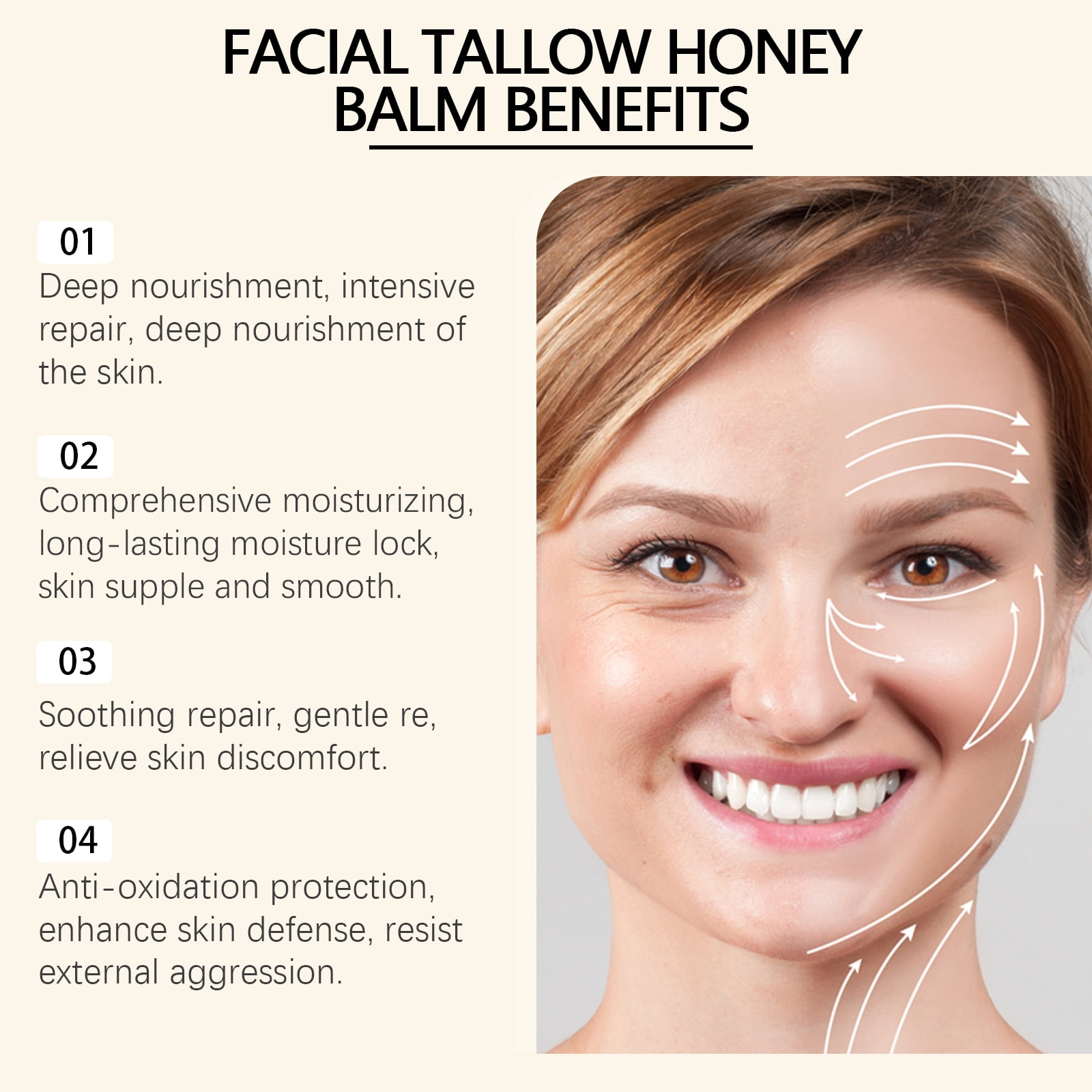Alvantor Manuka Honey Moisturizing Cream for Dry, Sensitive Skin 4.23oz