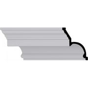 8 1/4"H x 6 5/8"P x 10 5/8"F x 94 1/2"L, Foster Traditional Crown Moulding