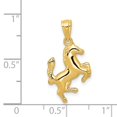 thumbnail image 4 of FB Jewels 14K Yellow Gold Trotting Horse Pendant, 4 of 4