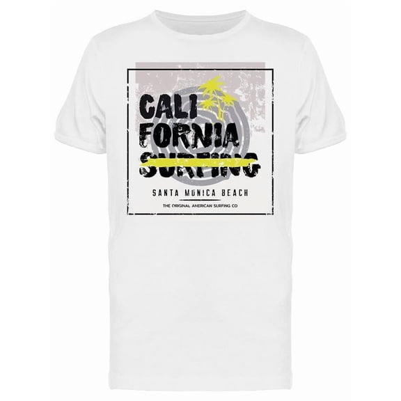 Cali Surfigng With Style Tee Men's -Image by Shutterstock