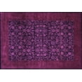 thumbnail image 1 of Ahgly Company Indoor Rectangle Persian Purple Traditional Area Rugs, 2' x 5', 1 of 4