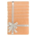thumbnail image 2 of American Soft Linen Luxury 35x70 Jumbo Large Bath Towel, 100% Cotton Turkish Bath Towel Sheet, Malibu Peach, 2 of 9