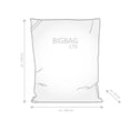 thumbnail image 2 of Gouchee Home Big Bag Brava Pink Bean Bag Chair – Water-Repellent Polyester with Polystyrene Bead Filling, Oversized Lounge Seating for Bedroom, Living Room or Dorm, Suitable for Adults and Teens, 2 of 3