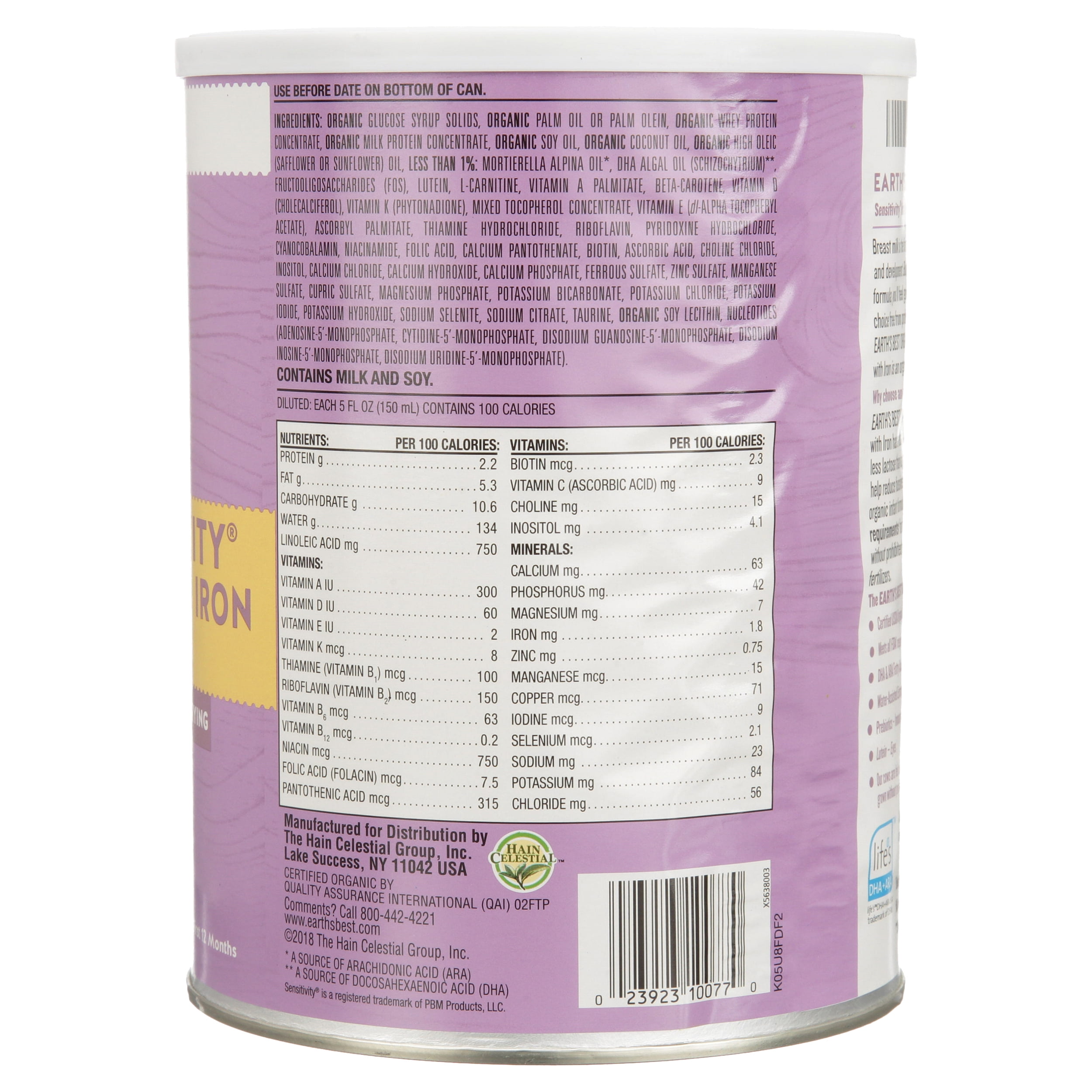 earth's best formula purple