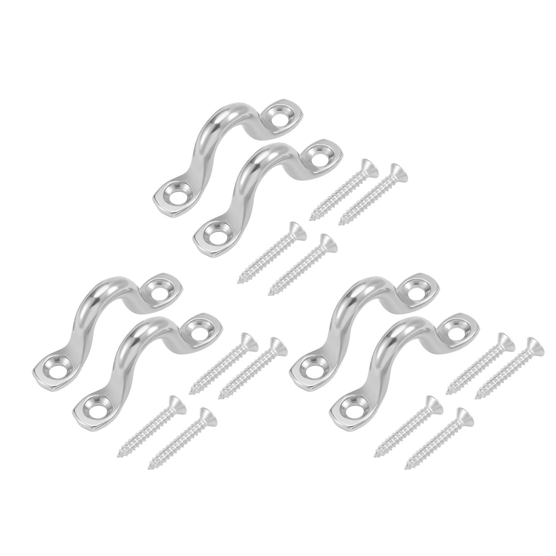 304 Stainless Steel 8mm Thick Humpback Shape Loop Tie Down Kayak Deck