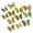 Golden, variant on KGJQ 6 Pcs 3D Butterfly Wall Stickers Double-Layer Wing Butterfly Wall Art Glitter Sequined Removable Hollow Mural Decals for Birthday Cake Decoration Crafts Room Decor