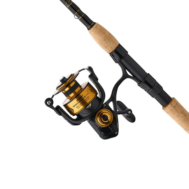 PENN Spinfisher VII 4500 スピンフィッシャー7 PENN Spinfisher VII Spinning Fishing Combo, 7' Medium Rod, 4500