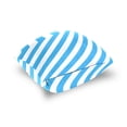 thumbnail image 5 of Blue-white Diagonal Stripes Throw Pillow Covers Pillowcases 18 x 18 Inch Home Decor 2 Packs for Bedroom Sofa, 5 of 6
