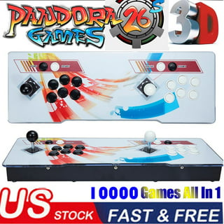 FOCUSSEXY 10000 Games in 1 Pandora's Box, 2D 3D Arcade Game