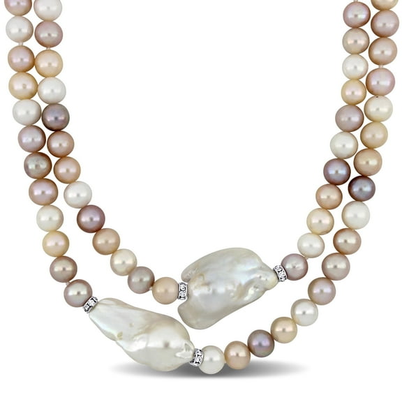 Everly Women's Cultured Pearl Sterling Silver Necklace