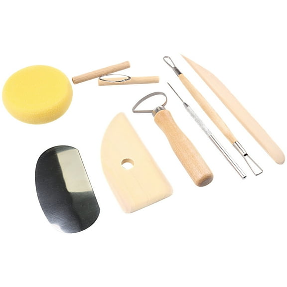 13 Piece Set Pottery Tools for Craft Made of Stainless Steel Assorted Color Perfect for Clay