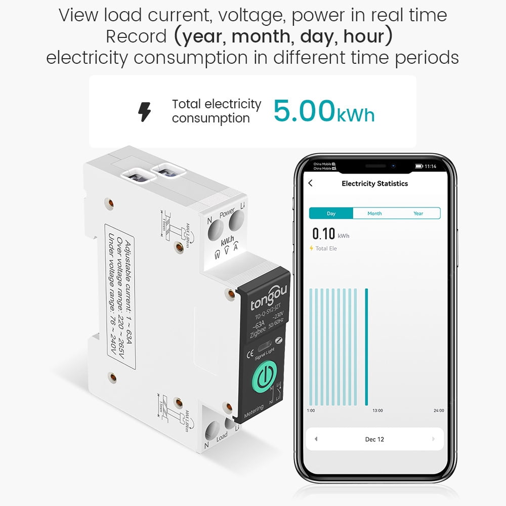 Automatic circuit breakers,1p 63a Support - App Safety - Safety - Circuit Remote Wifi Circuit App Remote Modes - 63a Din Remote - With App Din Rail Modes Safety - - Circuit App Remote Din