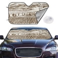 thumbnail image 4 of Goofa Vineyard Landscape 1 Printed Car Windshield Sunshade,Foldable Reflective Sun Visor,UV Protection Heat Blocker Sunshade,Car Cooling Accessory-, 4 of 7