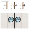 thumbnail image 4 of 4 Pcs Bright Cat Lovers Knobs for Kitchen Cabinet Cupboard Dresser Bookcase Drawer Pulls Handles Round Home Decor, 4 of 5