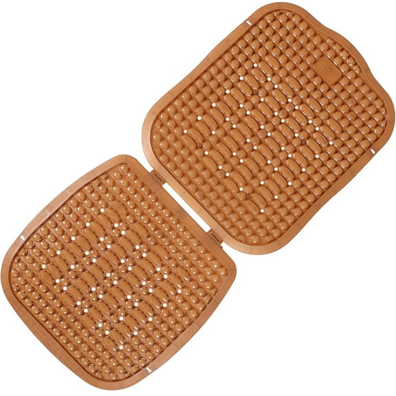 DECORNIJIA Indoor Office Car Seat Cushion Brown 1Set