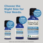 Forces of Nature Eczema Control, Natural, Organic, Relief for Itching, Redness, Plant-based Oil, 5ml