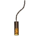 thumbnail image 5 of Meyda Tiffany 188058 Tall Pines 4" Wide Mini Pendant - Copper, 5 of 7