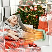Vggrvlo Space Heater 1500W Electric Heaters Indoor Portable with Thermostat with Heating and Fan Modes 10.5ft/s Portable Electric Heaters for Office Desk Camping
