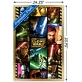 thumbnail image 3 of Star Wars: The Clone Wars - Grid Wall Poster, 22.375" x 34", Framed, 3 of 3