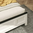 thumbnail image 5 of Roundhill Furniture Realynn 6-PC Wood Bedroom Set, Queen Size, Off-White Finish, 5 of 16