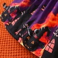 thumbnail image 5 of CONFREE Halloween Clothes Set for Toddler Girl Long Sleeve Cute Ghost Print Dress With Hat 2Pcs Hallowmas Outfit Set Fall Clothing Set, 5 of 7
