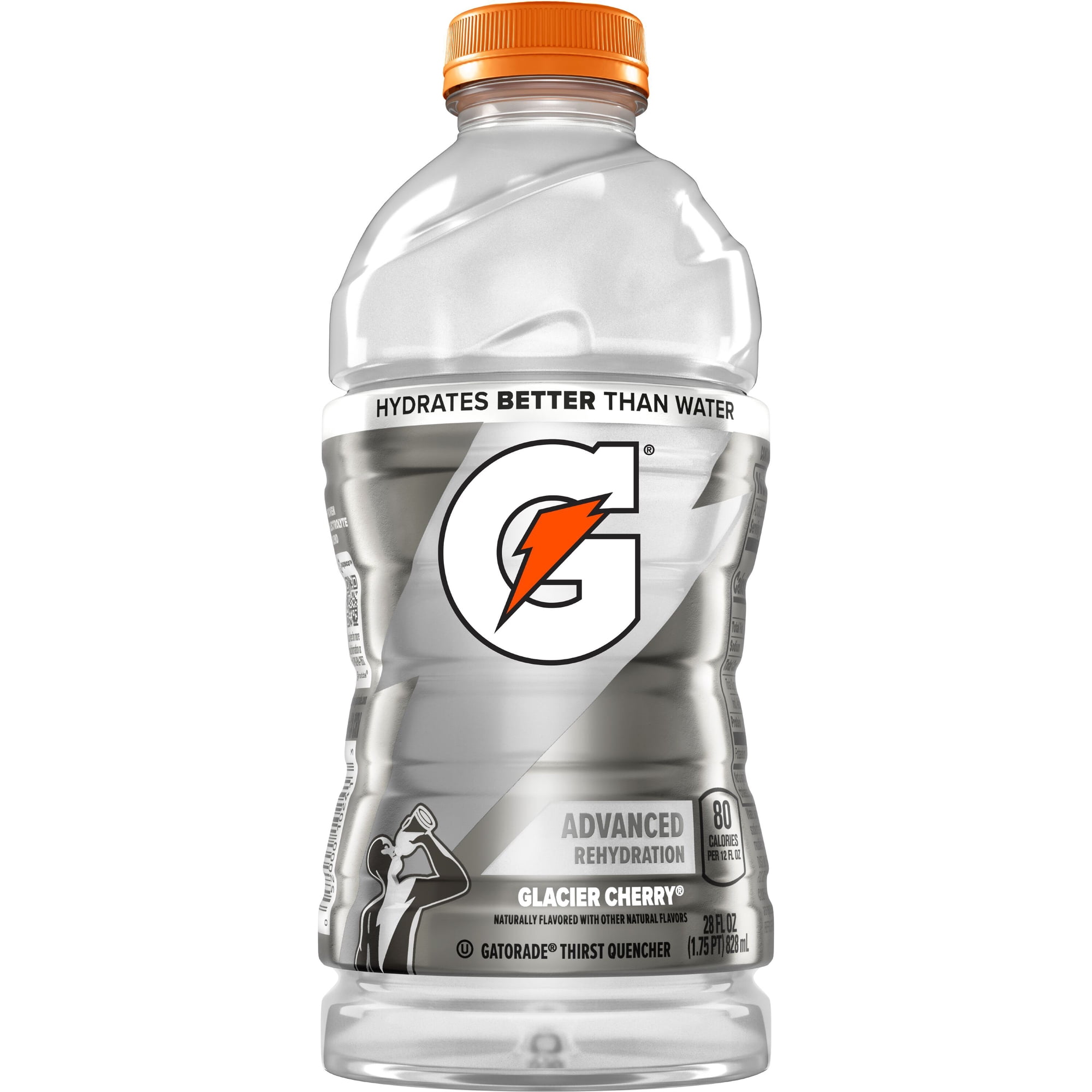 Gatorade Frost Thirst Quencher Glacier Cherry Sports Drink, 28 fl oz, 1 Count Bottle