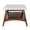 Off-White+Pecan + Wood+1, variant on DIANJIE Two Tone Off White Pecan Wood Coffee Table 48 Inch Solid Wood Frame MDF Top With Lower Storage Shelf For Living Room Easy Assembly