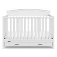 thumbnail image 3 of Graco Benton 5-in-1 Convertible Baby Crib with Drawer, White, 3 of 12