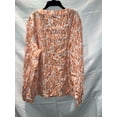 thumbnail image 2 of MSRP $70 Alfani Orange And White V-Neck Tunic Size XXL, 2 of 2