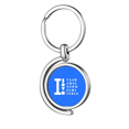 thumbnail image 1 of Taj Mahal India New Delhi Rotating keychain Metal Keyring Holder, 1 of 2