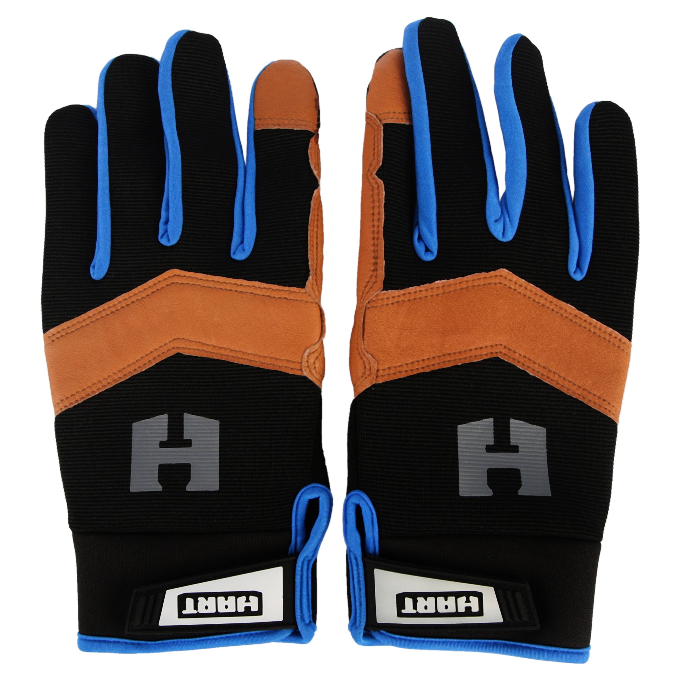 HART Performance Fit Work Gloves, 5-Finger Touchscreen Capable