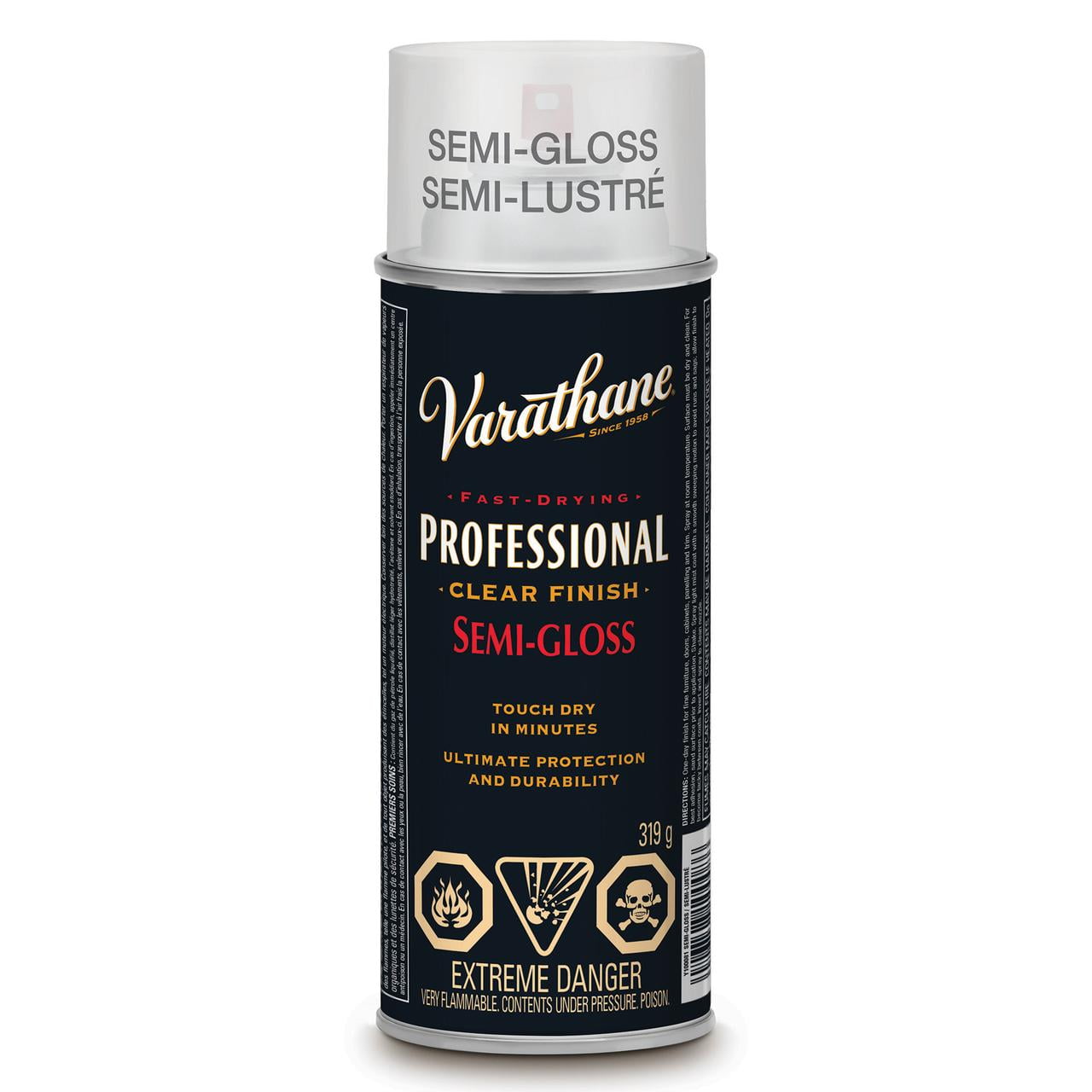 Varathane Professional Clear Finish - Oil Base - Semi-Gloss