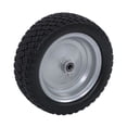 thumbnail image 2 of labwork 13×5.00-6 Flat Free Tire and Wheel Solid Rubbe Lawn Mow 2-Pack Bias, 2 of 7