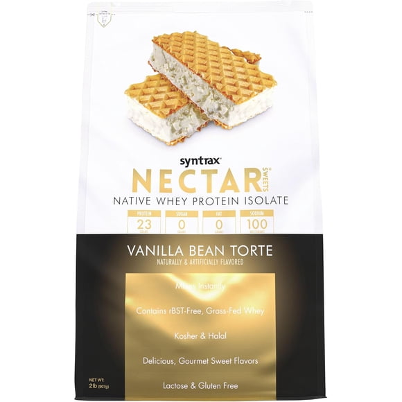 NECTAR SWEETS SYNTRAX VAINILLA BEAN TORTE 2 LIBRAS