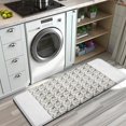 thumbnail image 3 of Brown Christmas Deer Pattern Kitchen Rug Mat,Kitchen Runner Rugs Non Skid Washable,Decorative Kitchen Floor Mats for Kitchen,Sink,Laundry,17"x47.2", 3 of 7