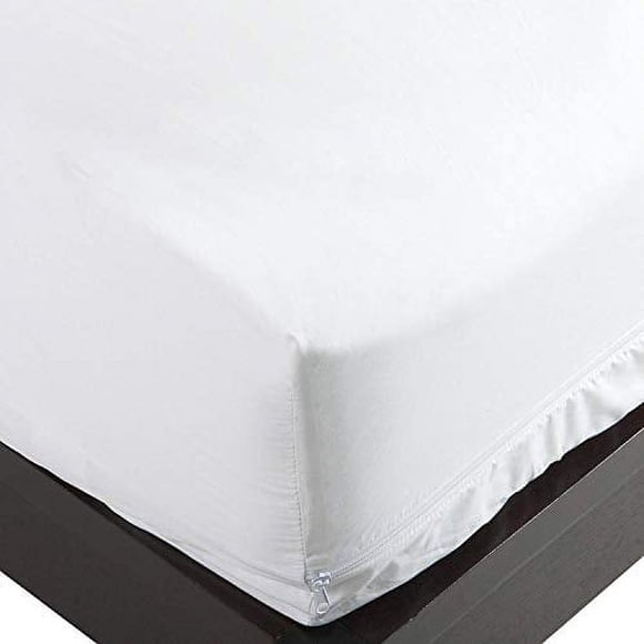 National Allergy 100% Cotton Mattress Protector Queen 12 Inch