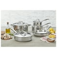 thumbnail image 4 of HENCKELS Classic Clad Elite 10 Piece 18/10 Stainless Steel Cookware Set, 4 of 5